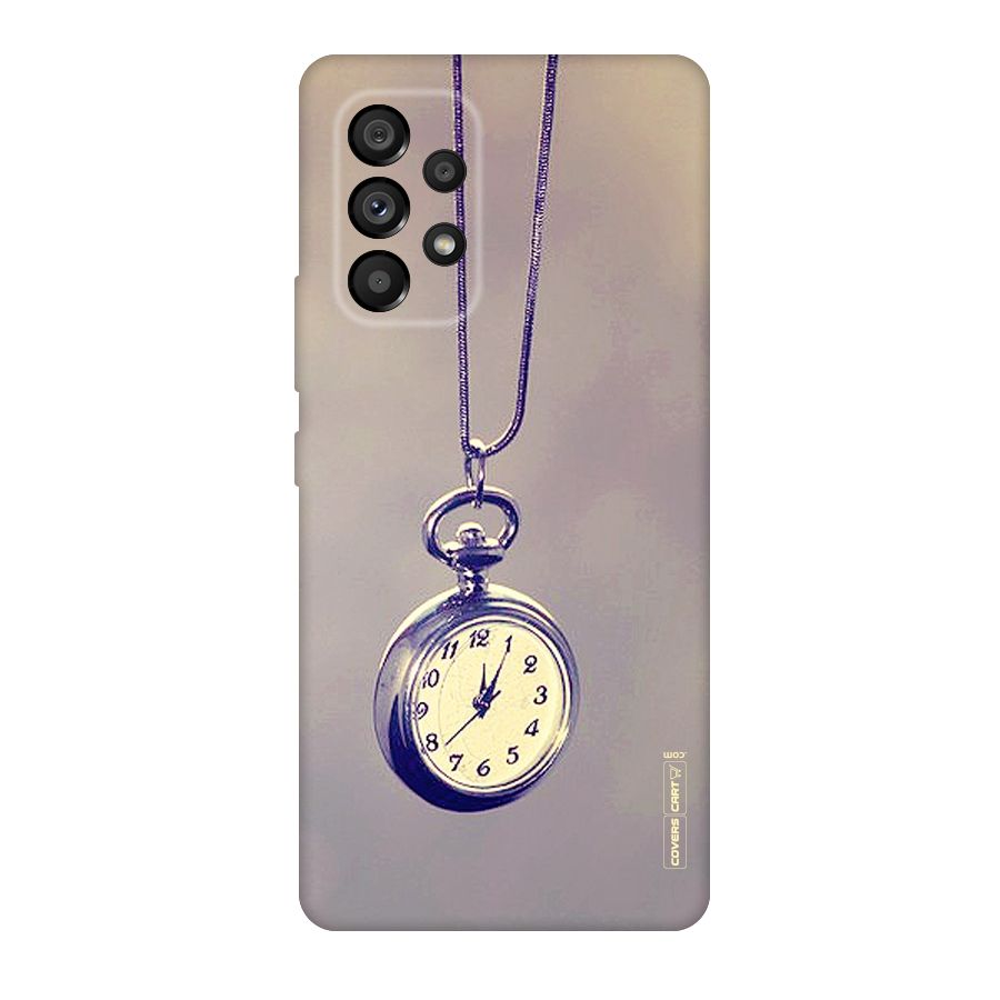 Clock Locket Original Polycarbonate Back Case for Galaxy A53 5G