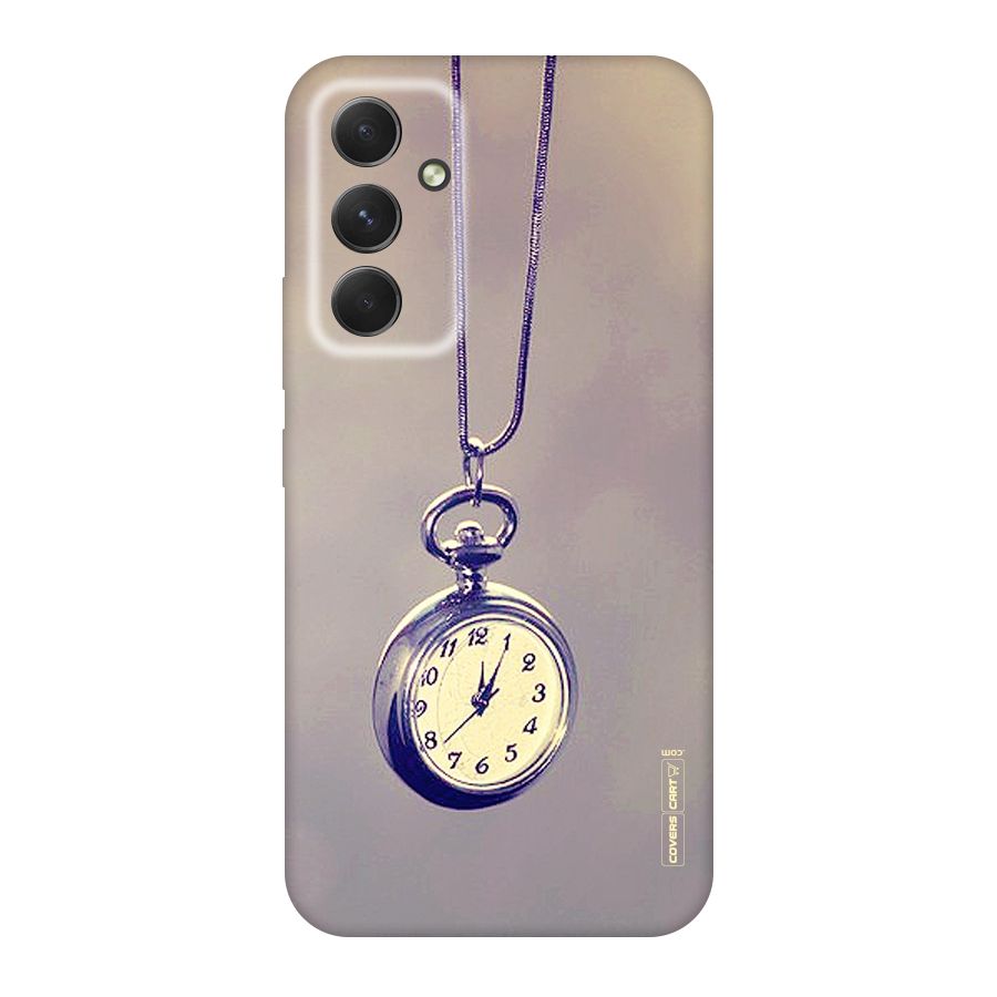 Clock Locket Original Polycarbonate Back Case for Galaxy A54