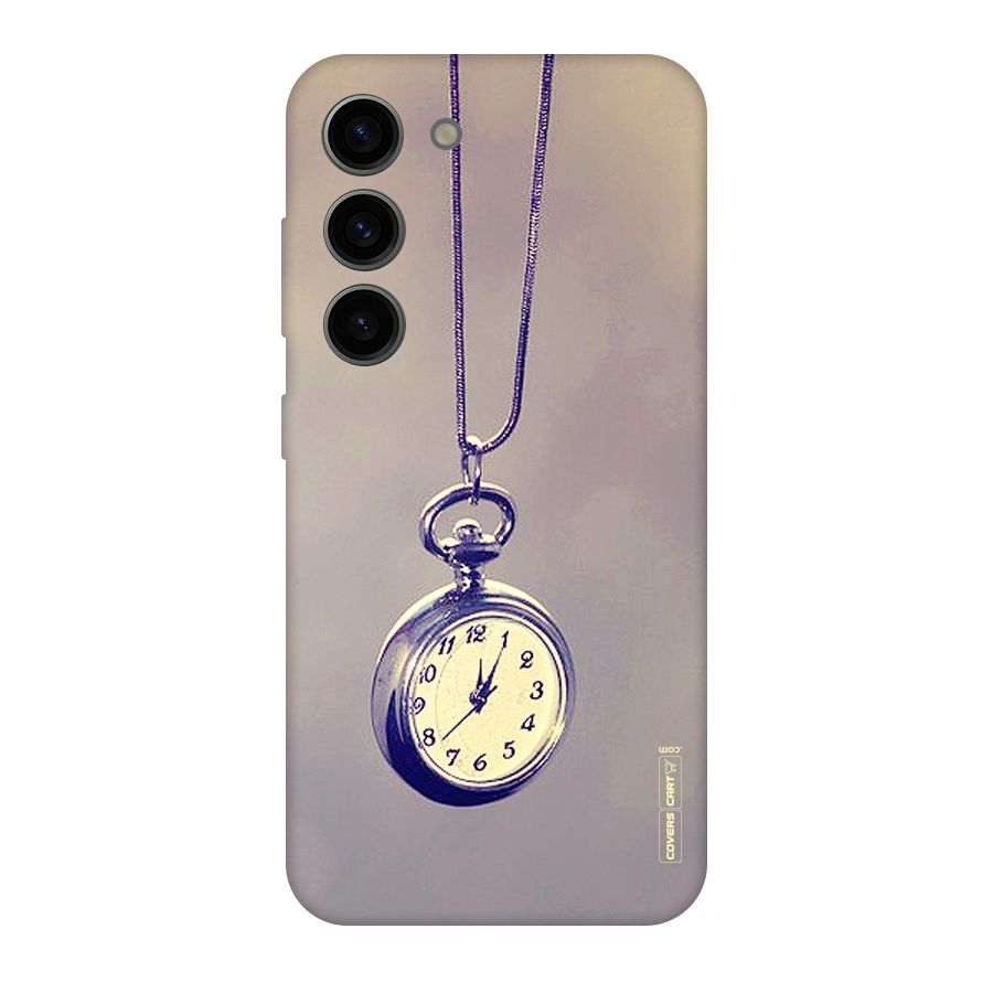 Clock Locket Original Polycarbonate Back Case for Galaxy S23