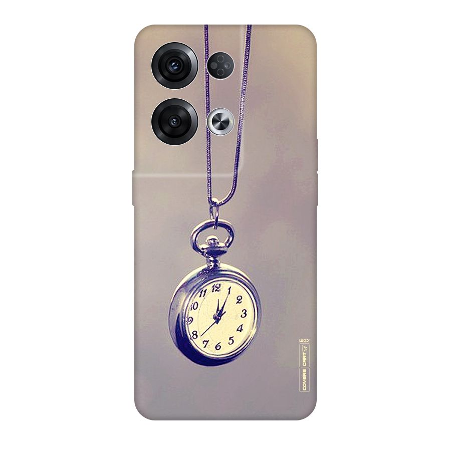 Clock Locket Original Polycarbonate Back Case for Oppo Reno8 Pro 5G