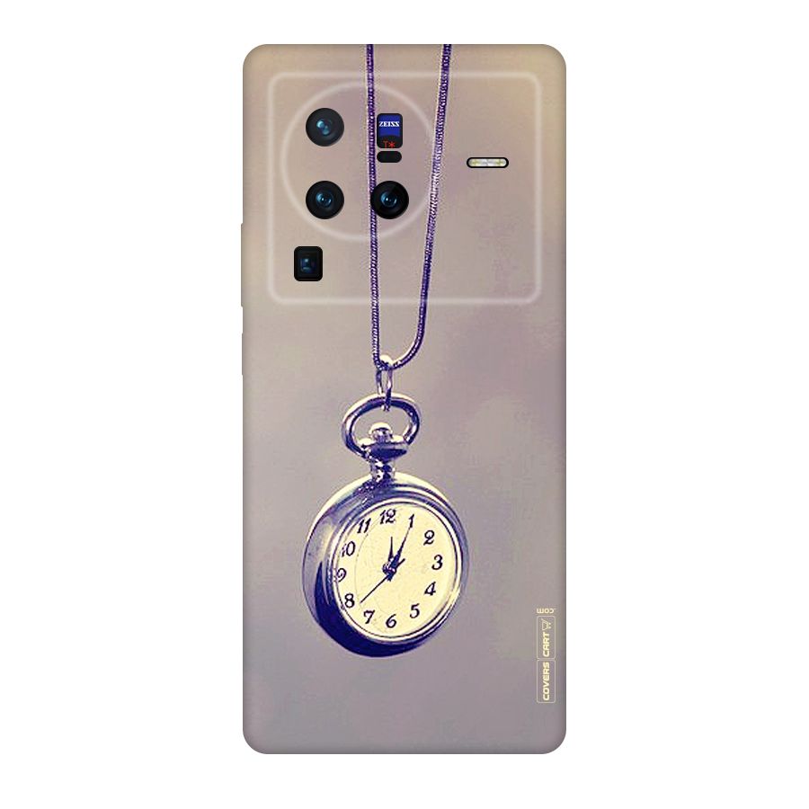 Clock Locket Original Polycarbonate Back Case for Vivo X80