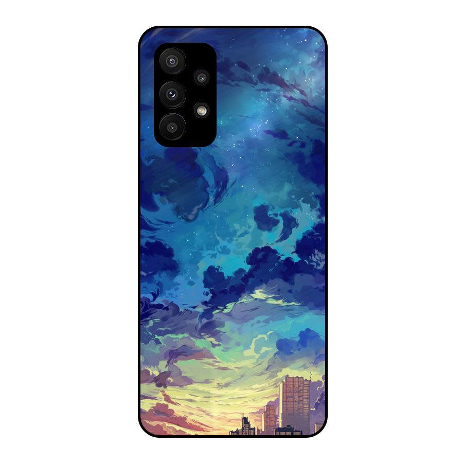Cloud Art Metal Back Case for Galaxy A23