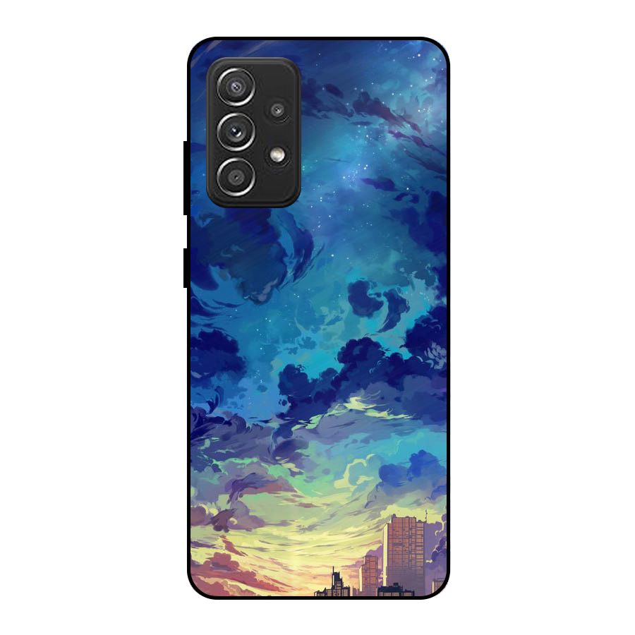 Cloud Art Metal Back Case for Galaxy A52s 5G