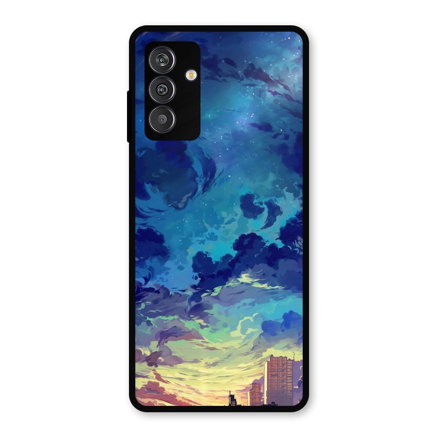 Cloud Art Metal Back Case for Galaxy F13