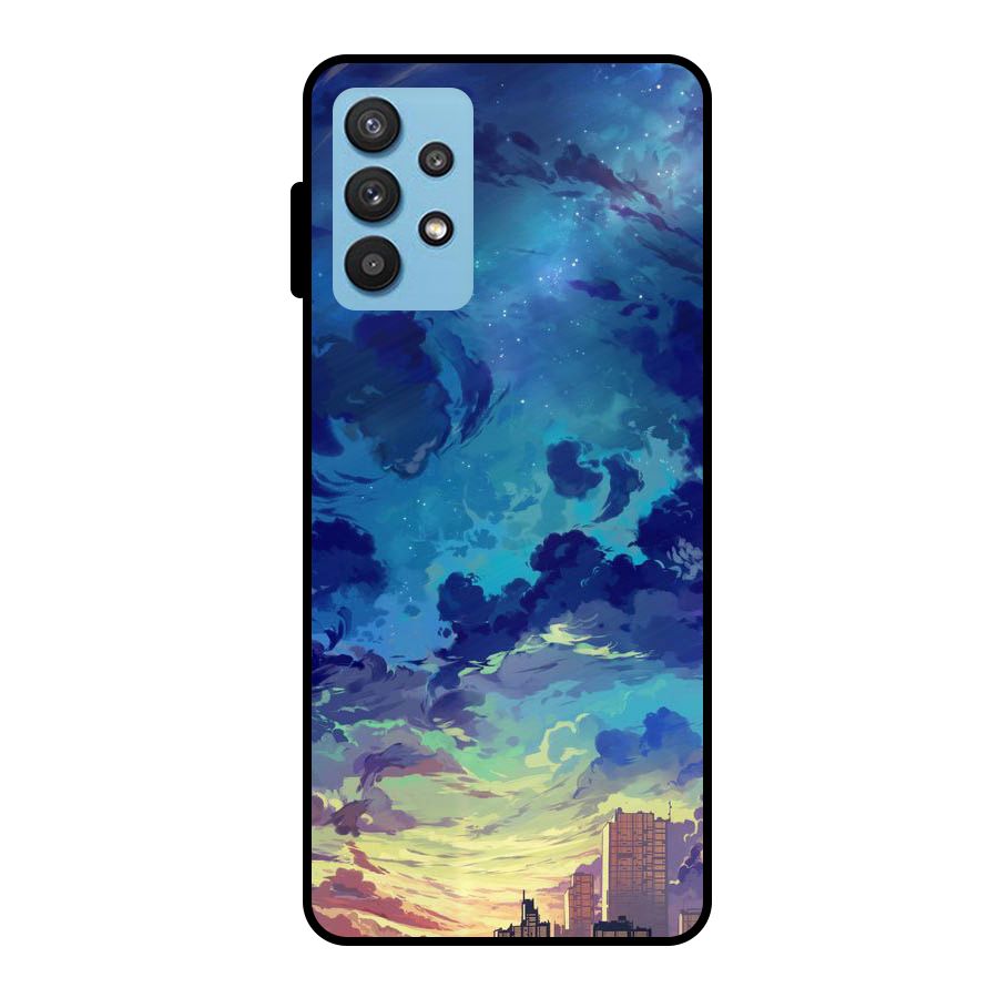 Cloud Art Metal Back Case for Galaxy M32 5G