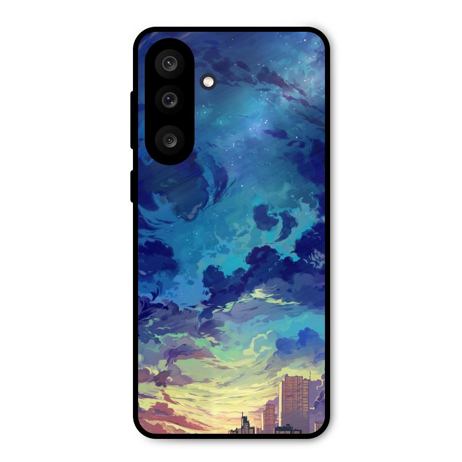 Cloud Art Metal Back Case for Galaxy M56