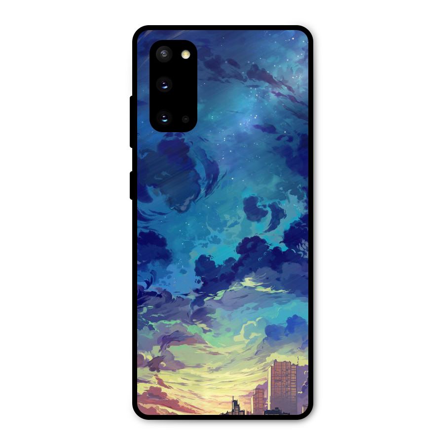 Cloud Art Metal Back Case for Galaxy S20