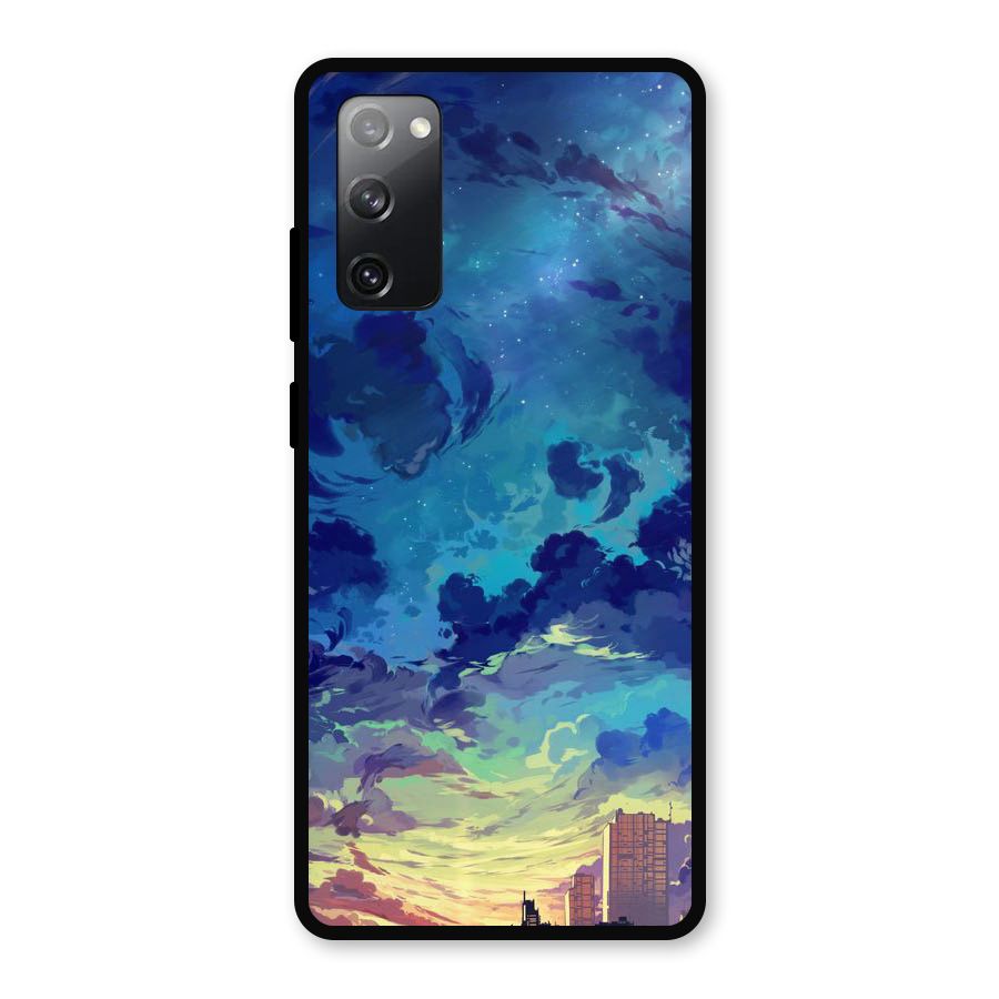 Cloud Art Metal Back Case for Galaxy S20 FE 5G