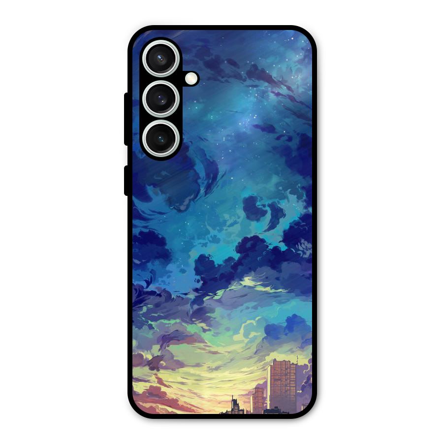 Cloud Art Metal Back Case for Galaxy S23 FE