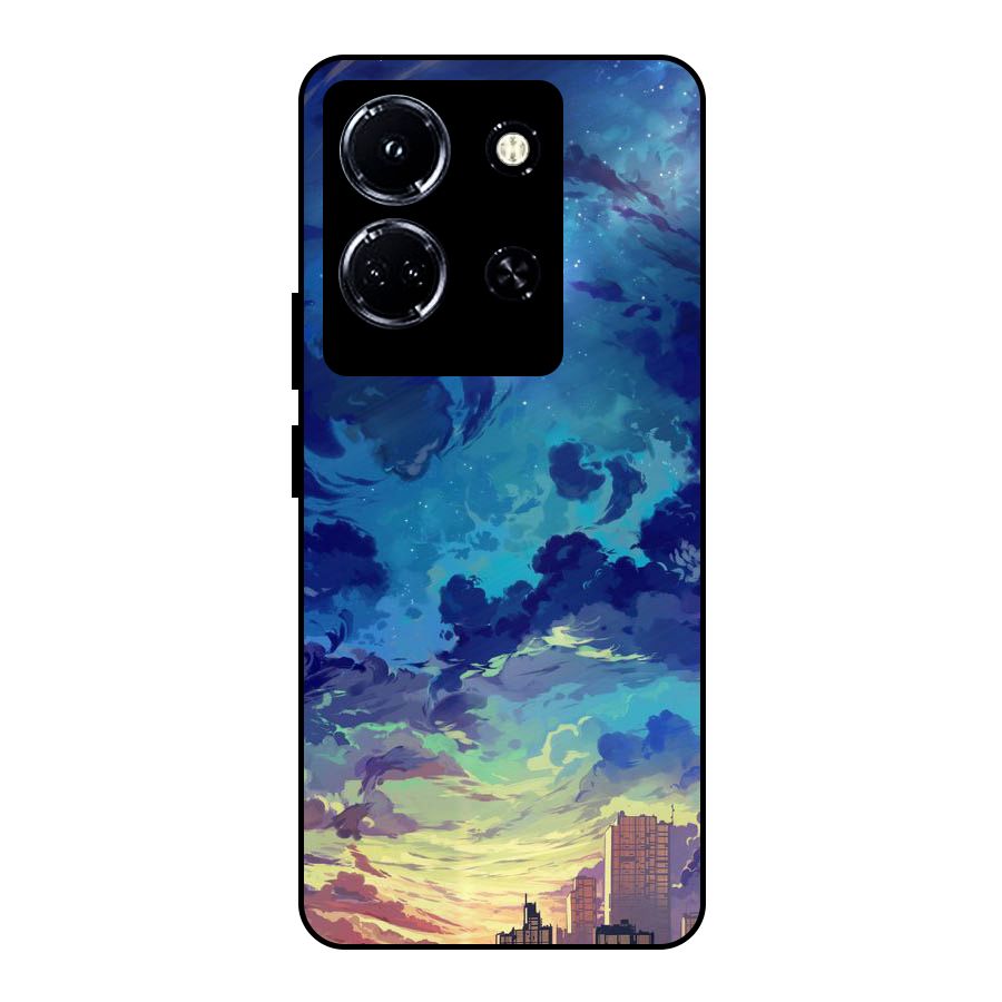 Cloud Art Metal Back Case for Infinix Note 30 5G