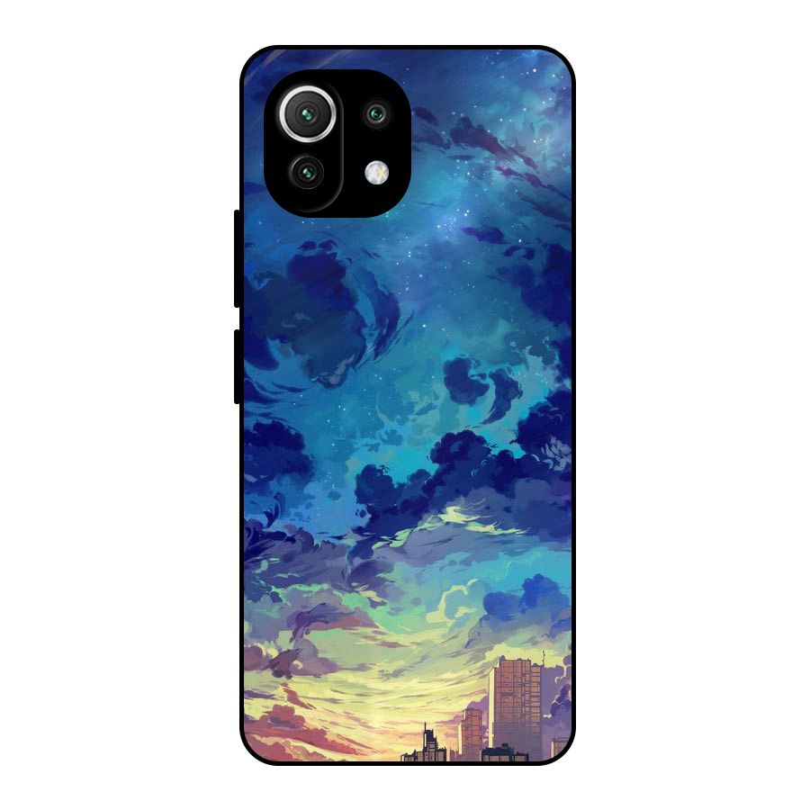 Cloud Art Metal Back Case for Mi 11 Lite