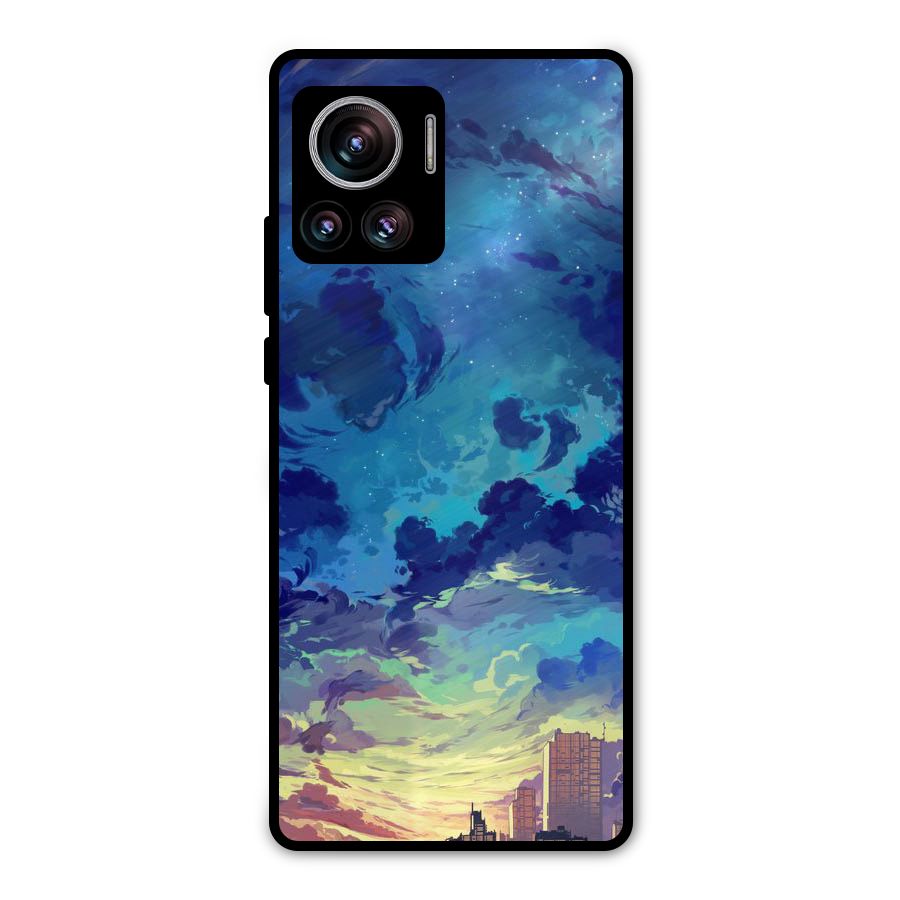 Cloud Art Metal Back Case for Motorola Edge 30 Ultra