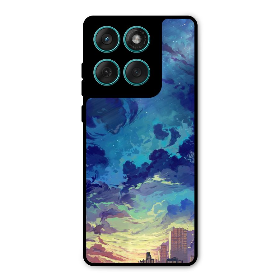 Cloud Art Metal Back Case for Motorola Edge 60 Fusion
