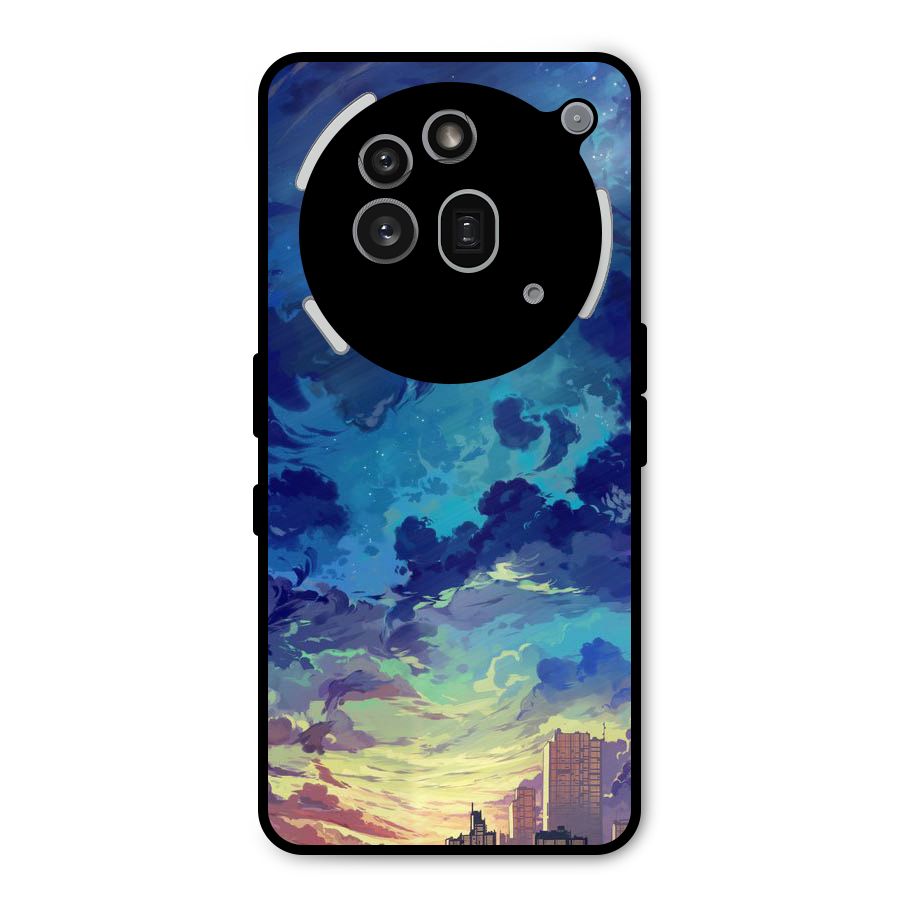 Cloud Art Metal Back Case for Nothing Phone 3a Pro