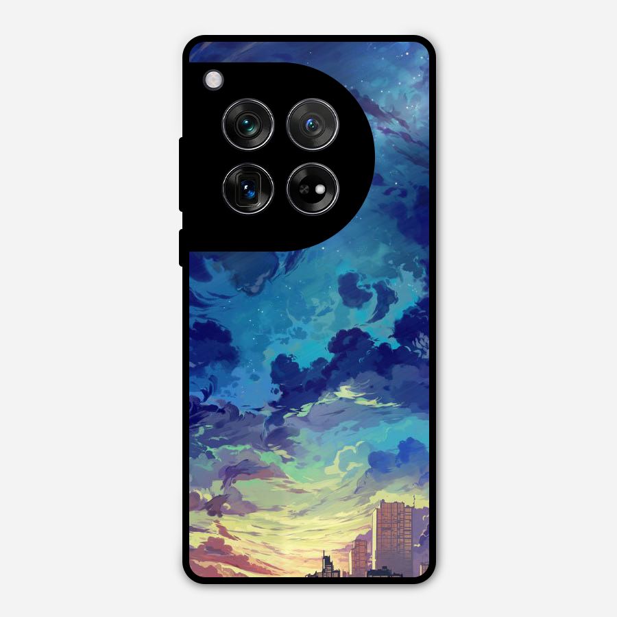 Cloud Art Metal Back Case for OnePlus 12