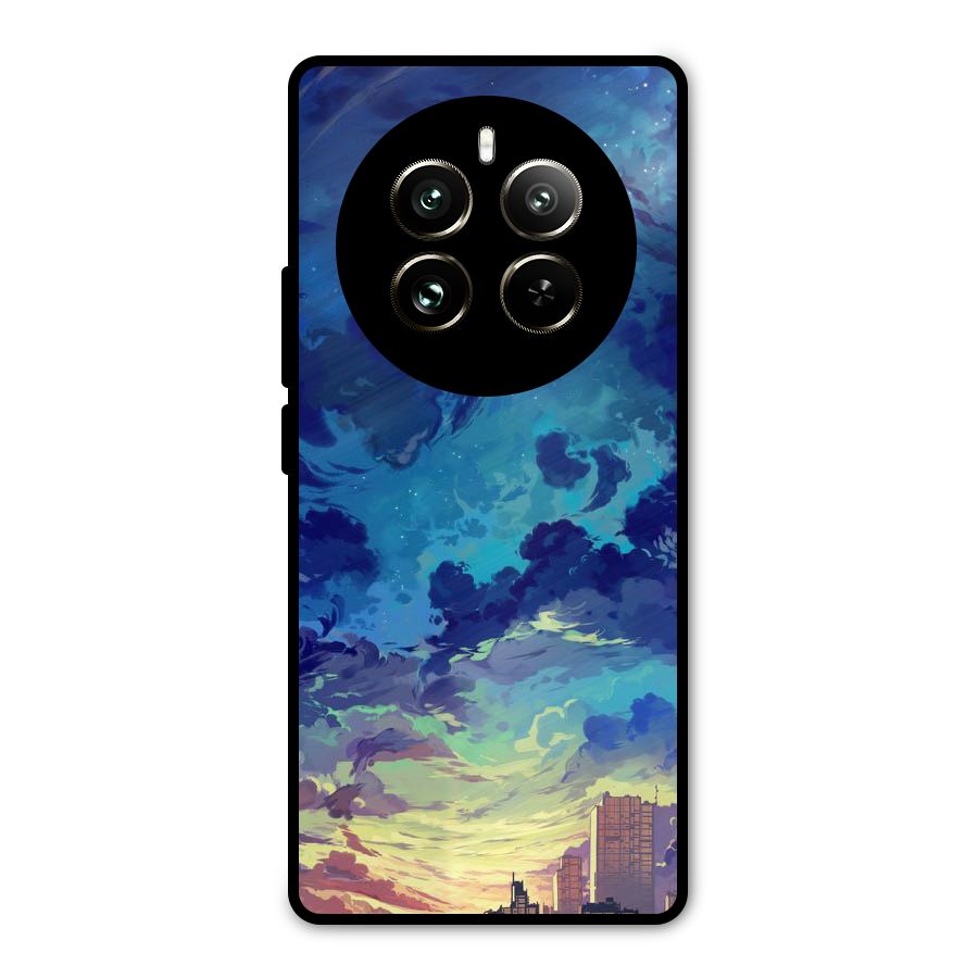 Cloud Art Metal Back Case for Realme 12 Pro