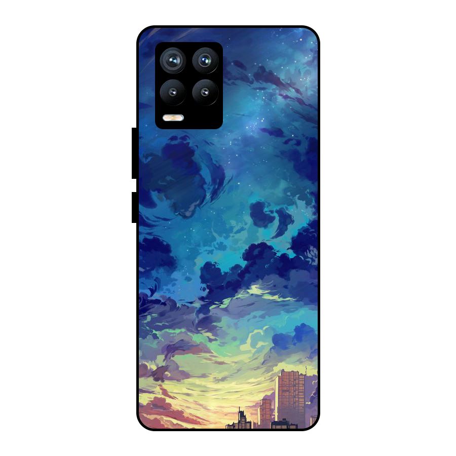 Cloud Art Metal Back Case for Realme 8 Pro