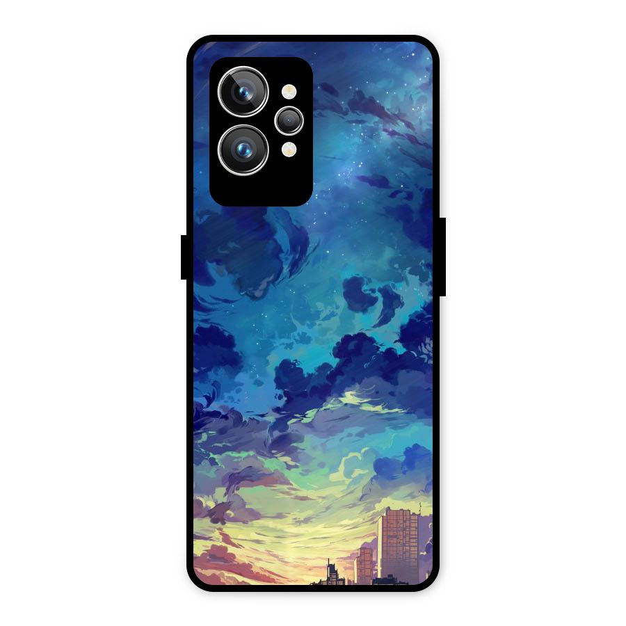 Cloud Art Metal Back Case for Realme GT2 Pro