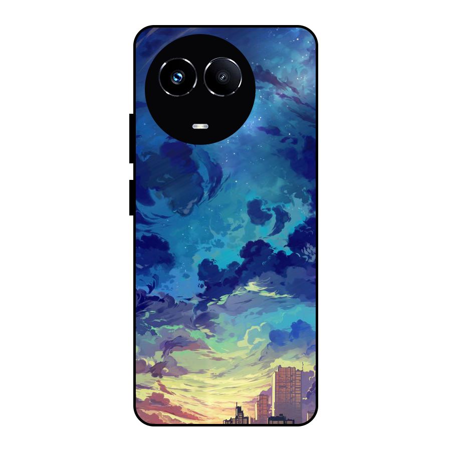 Cloud Art Metal Back Case for Realme Narzo 60X