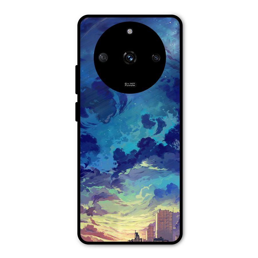 Cloud Art Metal Back Case for Realme Narzo 60 5G