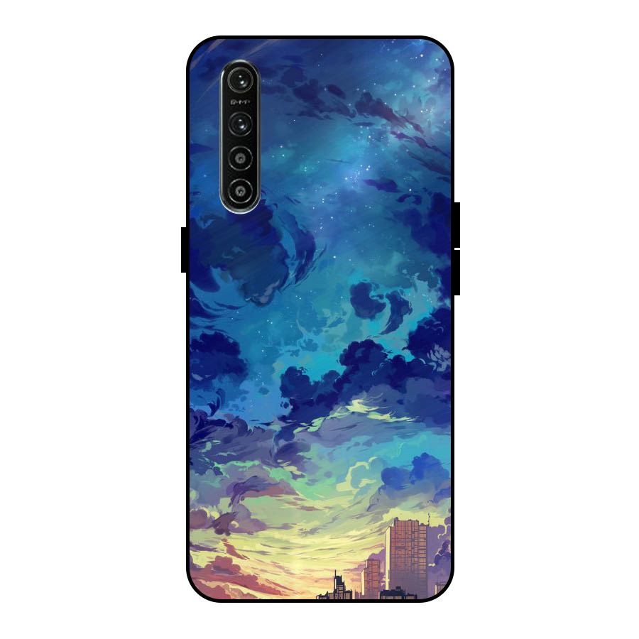 Cloud Art Metal Back Case for Realme XT
