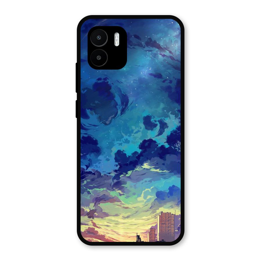 Cloud Art Metal Back Case for Redmi A1