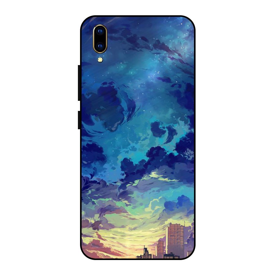 Cloud Art Metal Back Case for Vivo V11 Pro