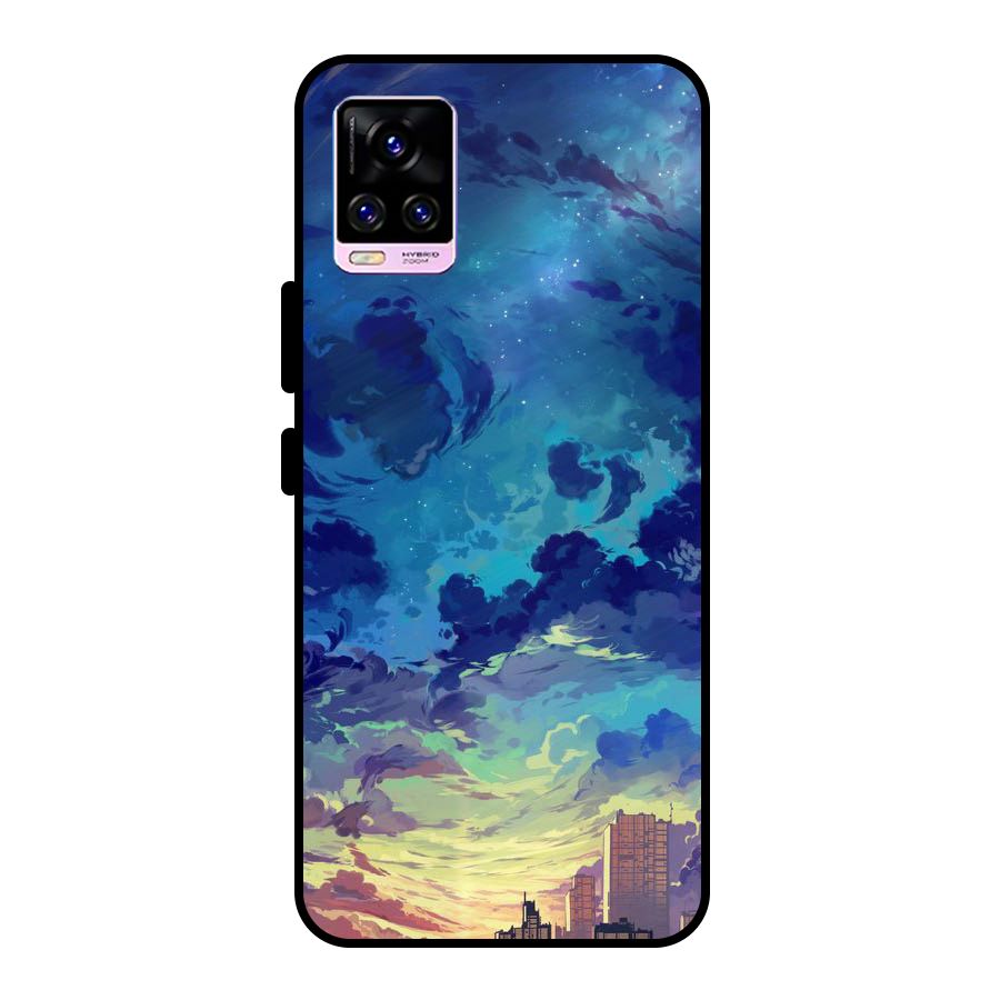 Cloud Art Metal Back Case for Vivo V20 Pro