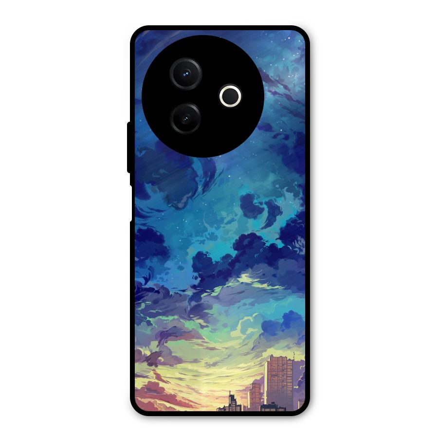 Cloud Art Metal Back Case for Vivo Y39