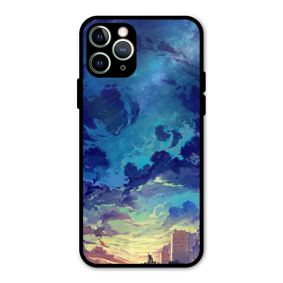 Cloud Art Metal Back Case for iPhone 11 Pro Max