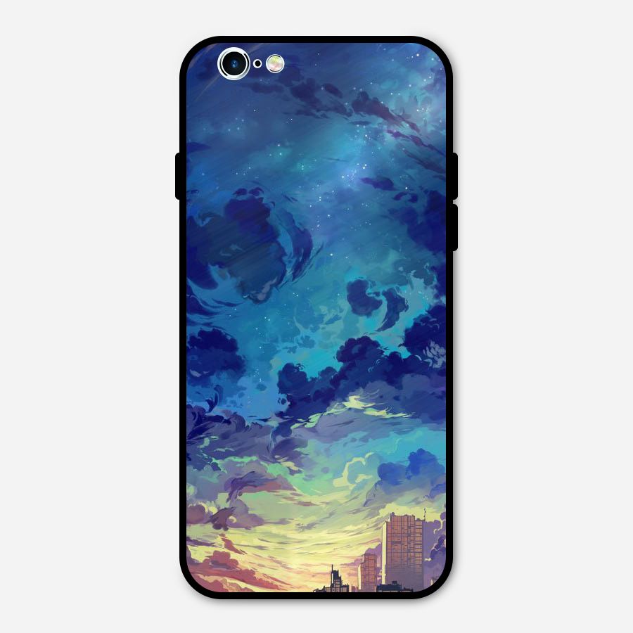 Cloud Art Metal Back Case for iPhone 6 6s