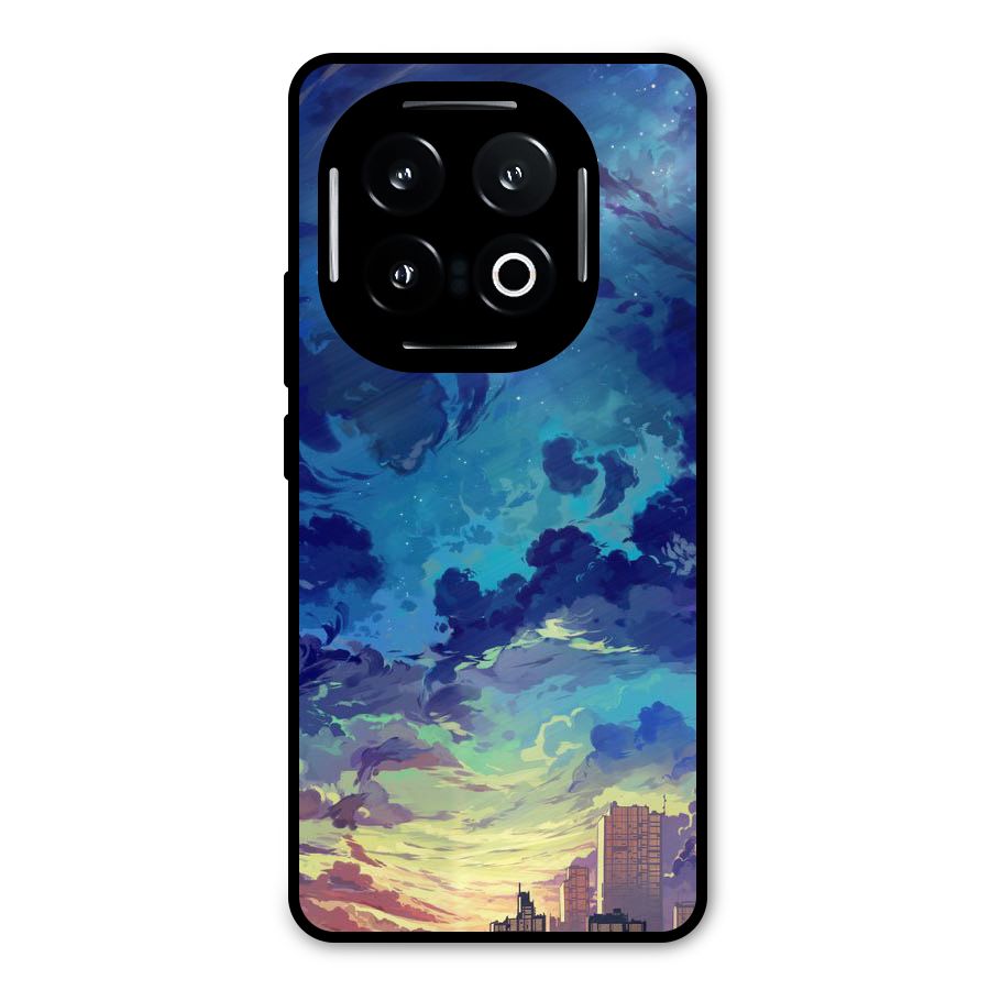 Cloud Art Metal Back Case for iQOO 13