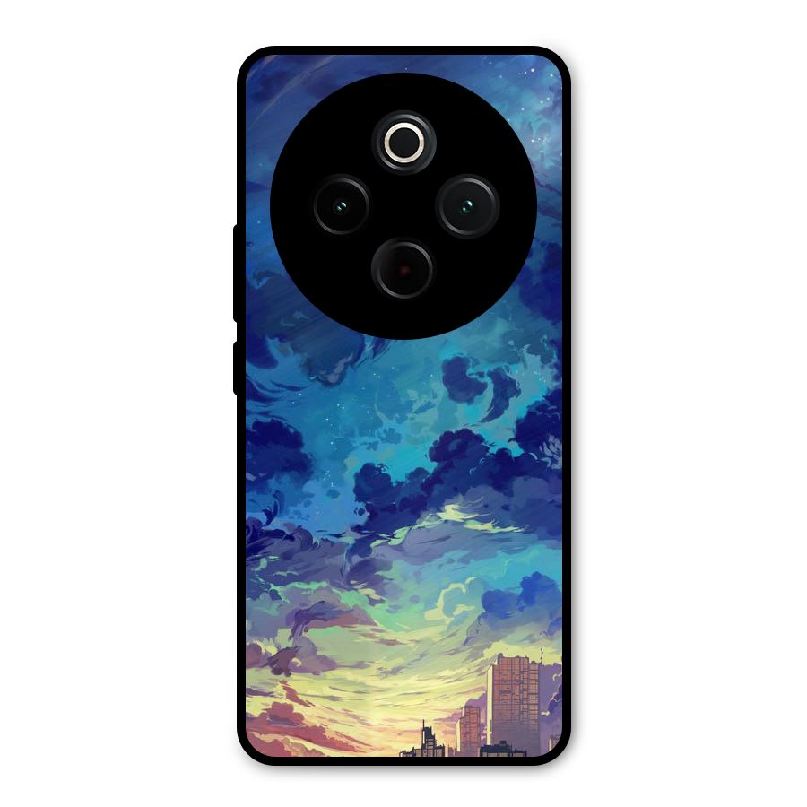Cloud Art Metal Back Case for iQOO Z10