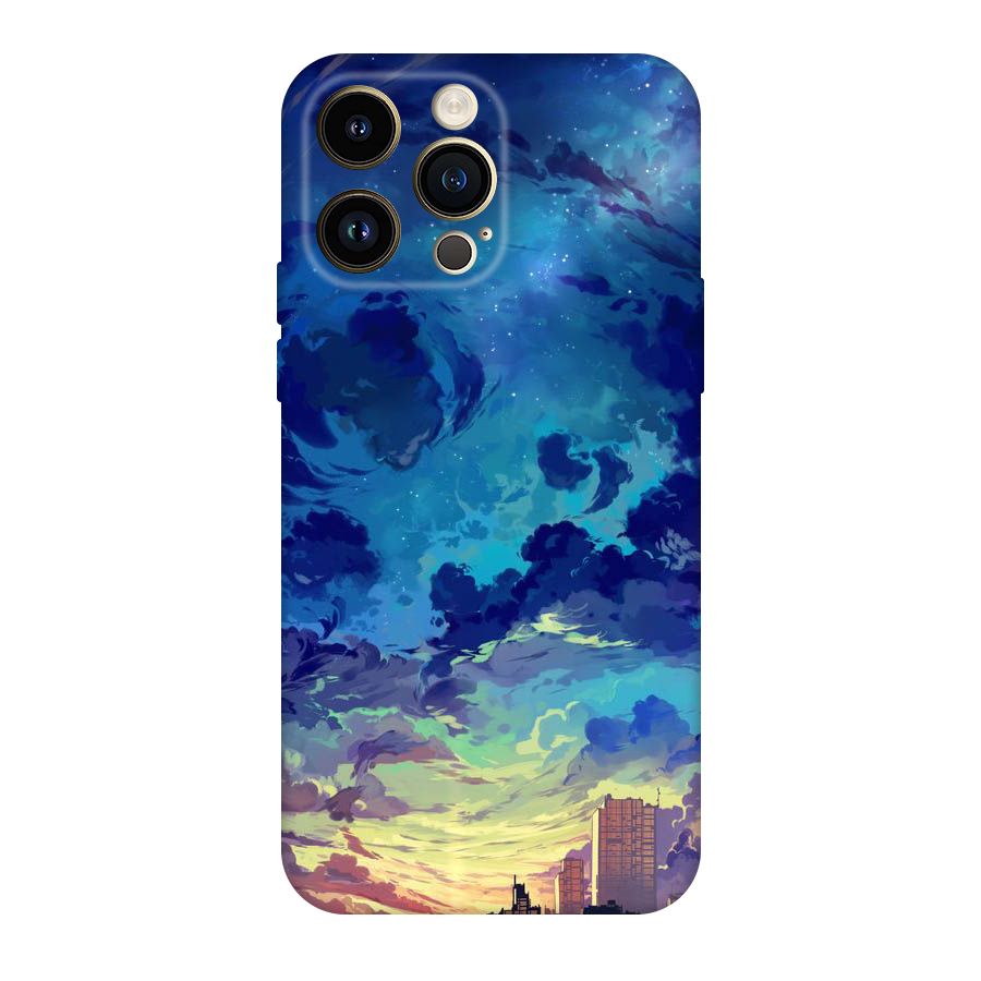 Cloud Art Original Polycarbonate Back Case for iPhone 14 Pro Max