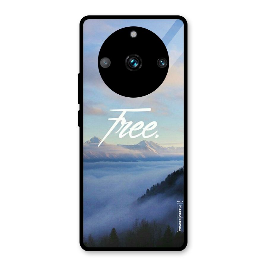 Cloudy Free Glass Back Case for Realme 11 Pro Plus