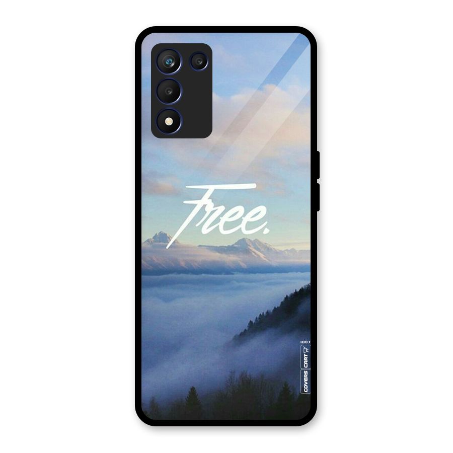 Cloudy Free Glass Back Case for Realme 9 5G Speed