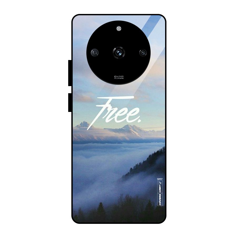 Cloudy Free Glass Back Case for Realme Narzo 60 5G