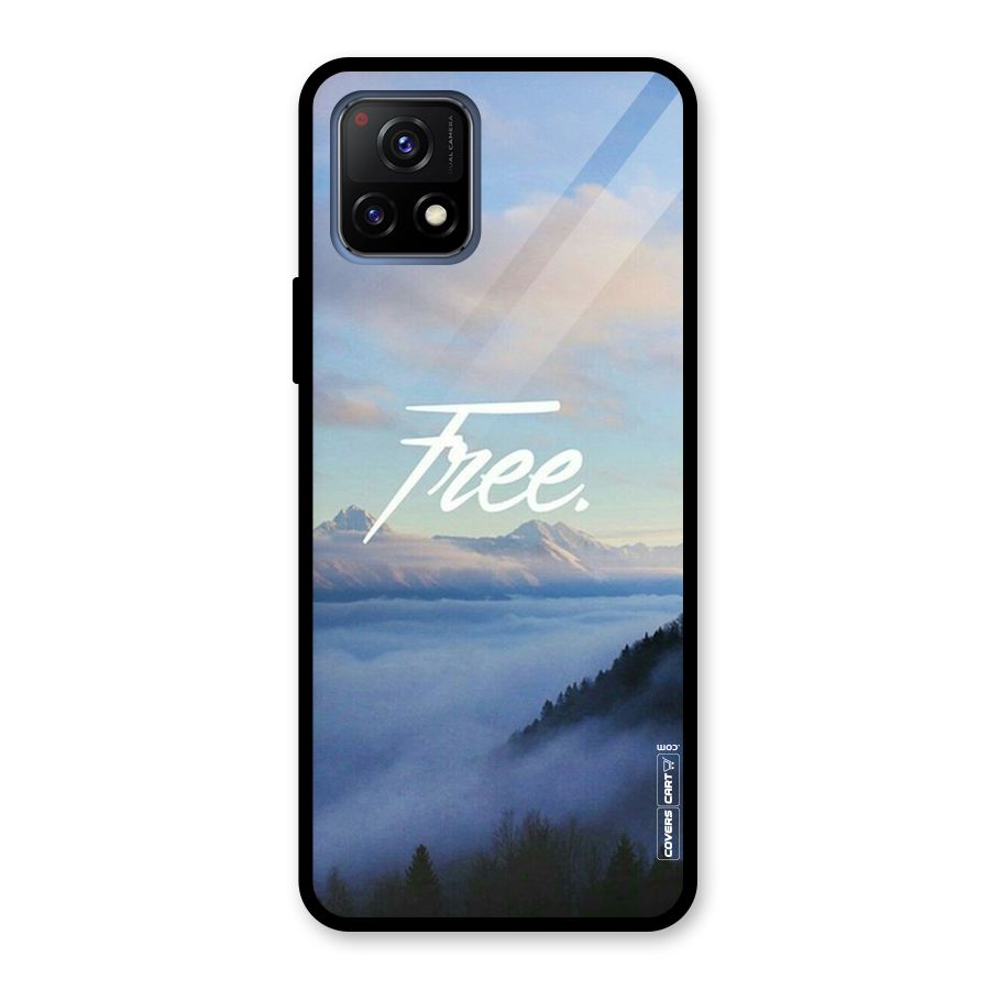 Cloudy Free Glass Back Case for Vivo Y72 5G