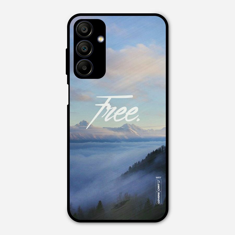 Cloudy Free Metal Back Case for Galaxy A15 5G