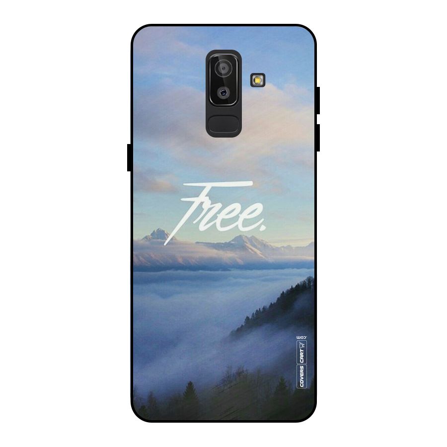 Cloudy Free Metal Back Case for Galaxy J8