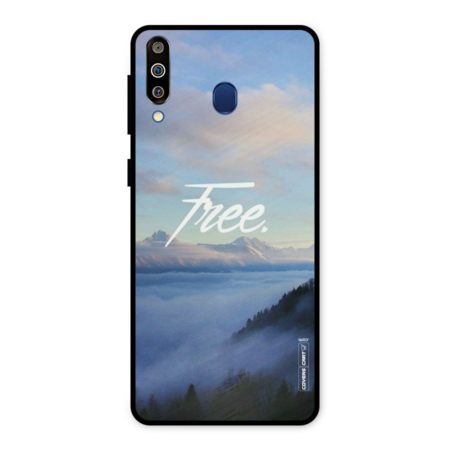 Cloudy Free Metal Back Case for Galaxy M30