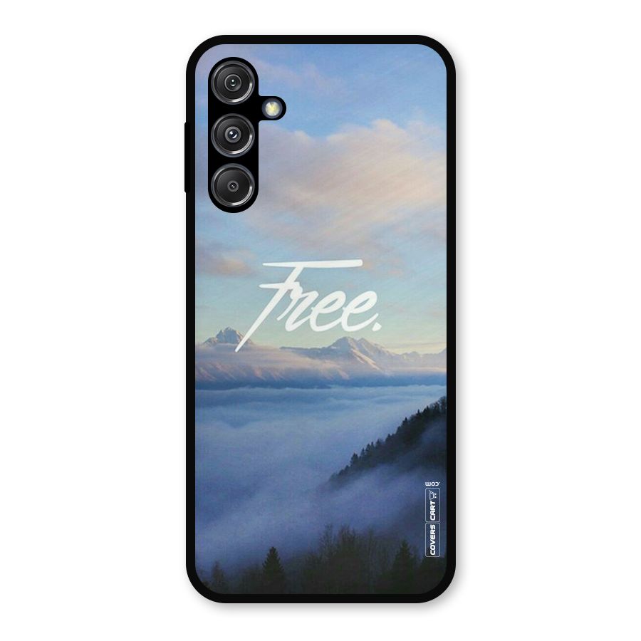 Cloudy Free Metal Back Case for Galaxy M34 5G