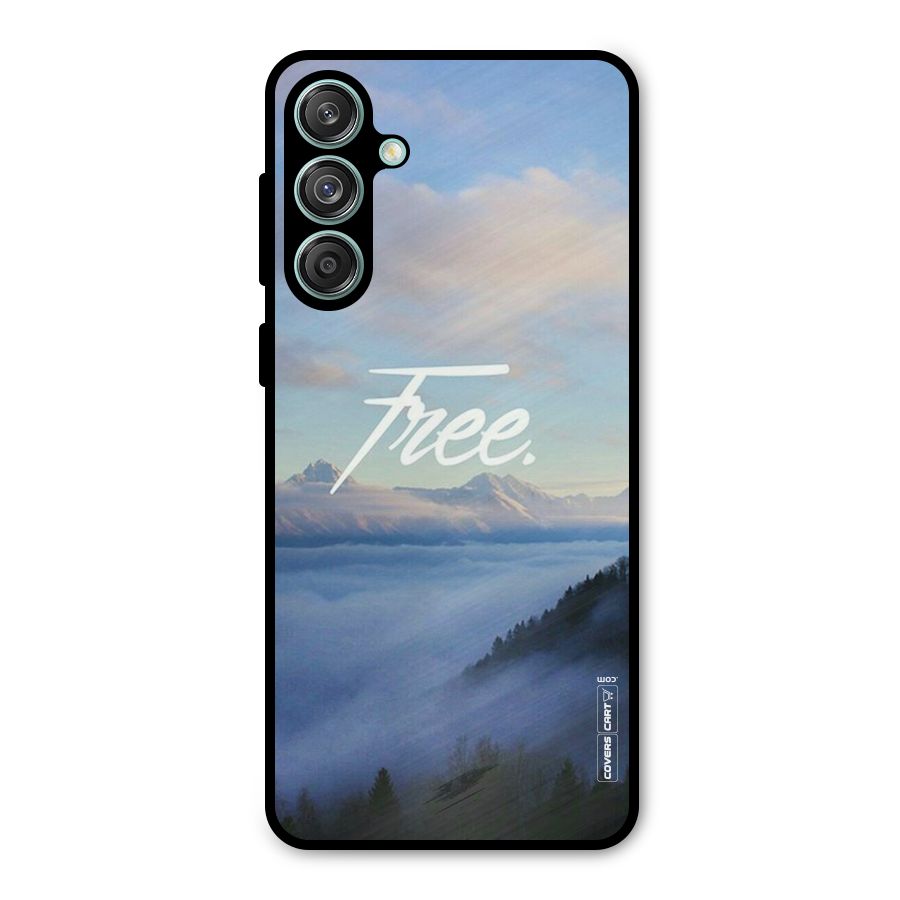 Cloudy Free Metal Back Case for Galaxy M55 5G