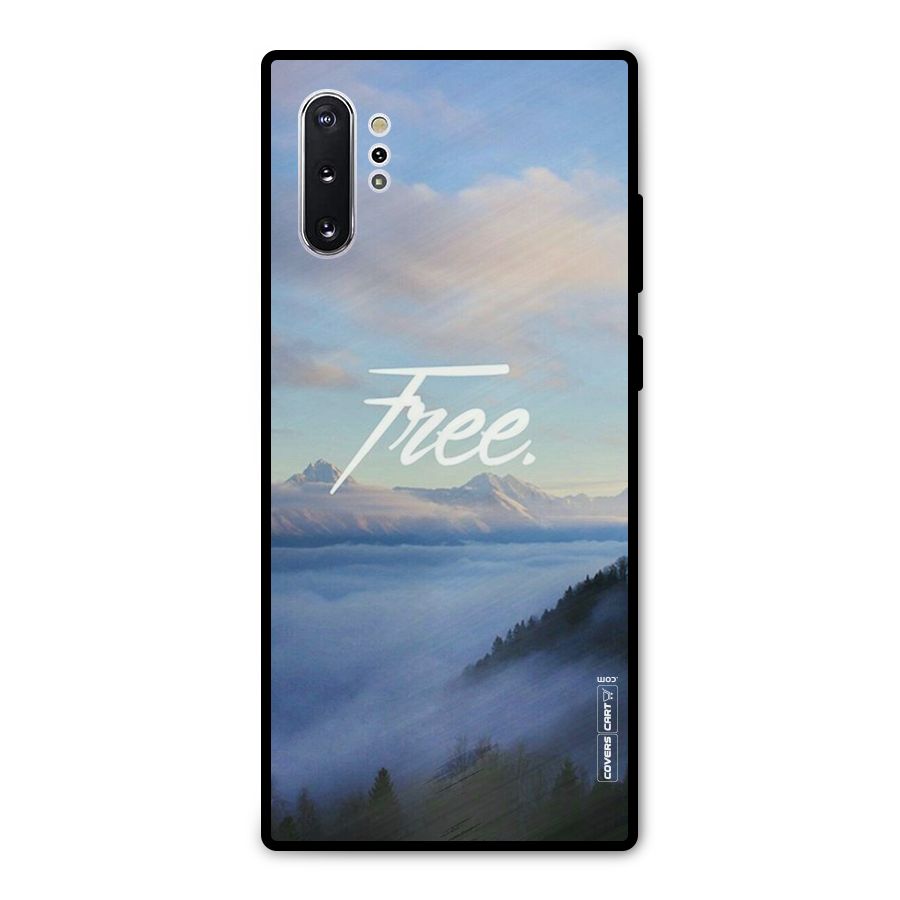 Cloudy Free Metal Back Case for Galaxy Note 10 Plus