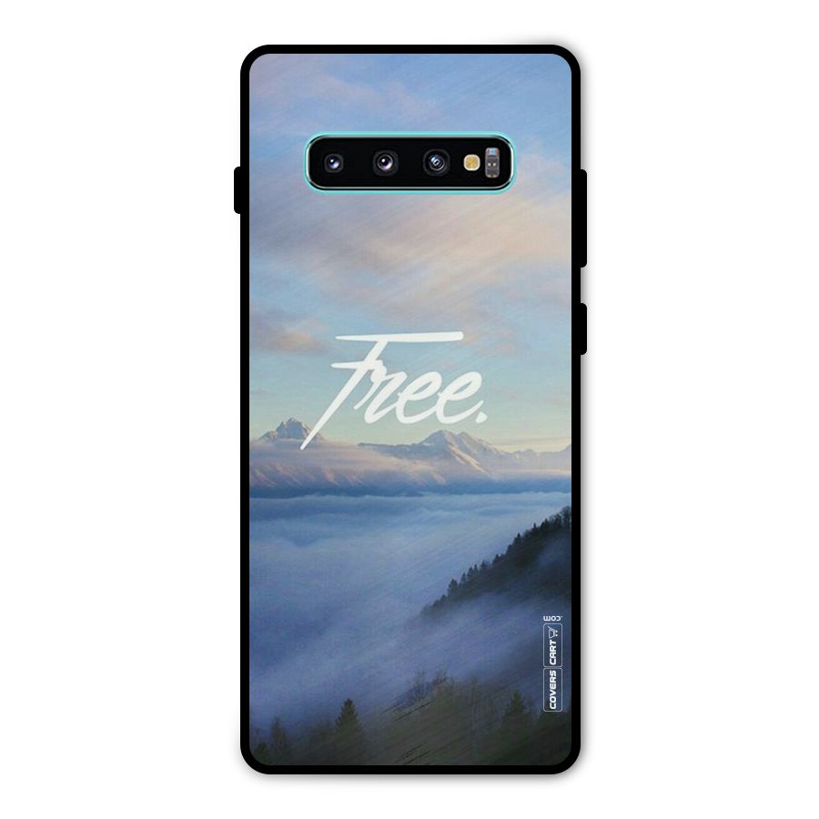 Cloudy Free Metal Back Case for Galaxy S10 Plus