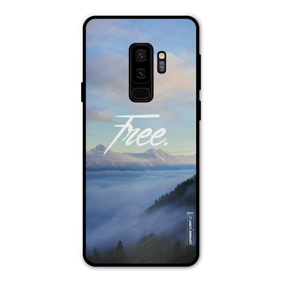 Cloudy Free Metal Back Case for Galaxy S9 Plus