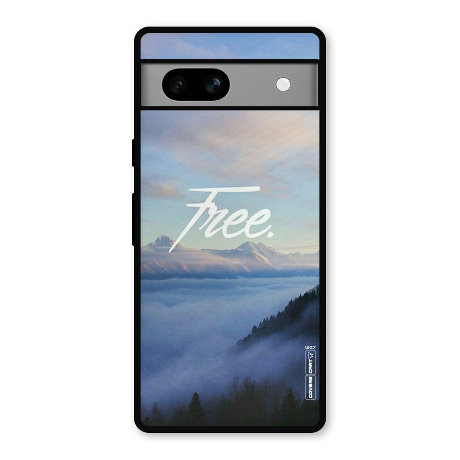 Cloudy Free Metal Back Case for Google Pixel 7a