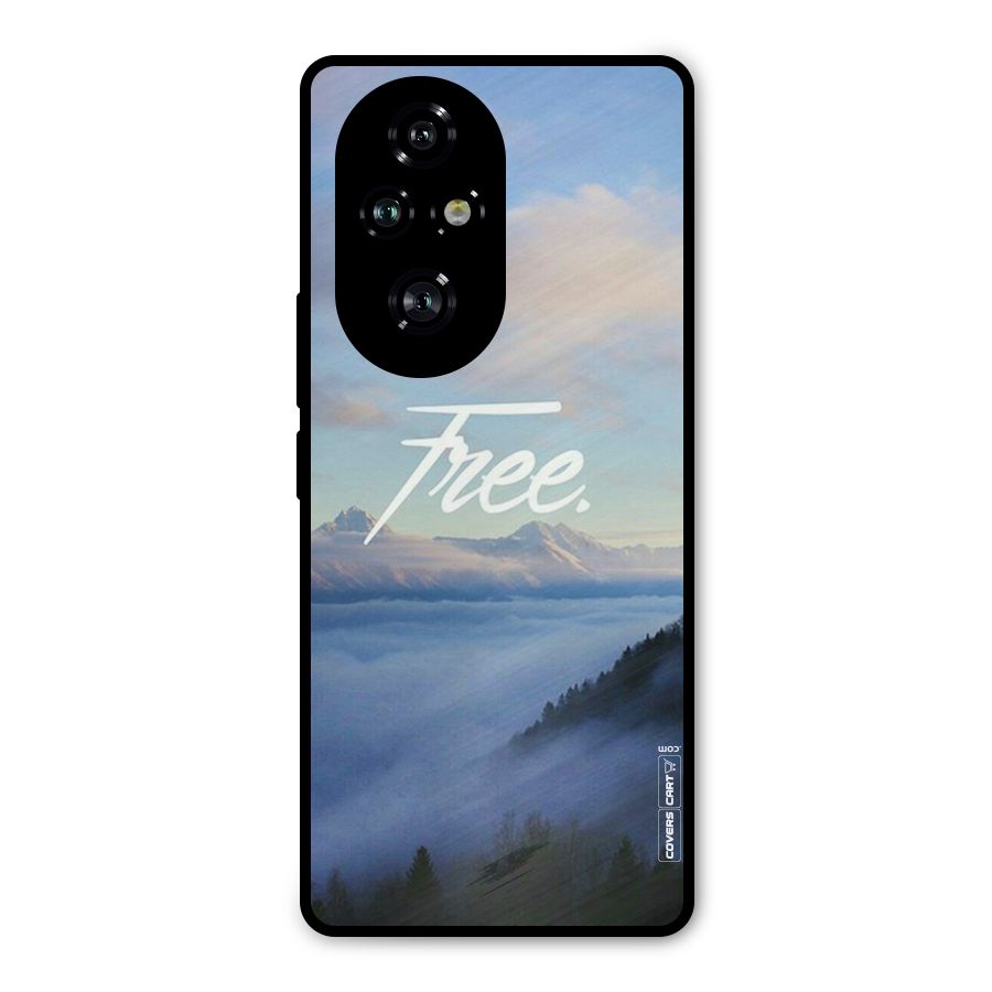 Cloudy Free Metal Back Case for Honor 200 Pro