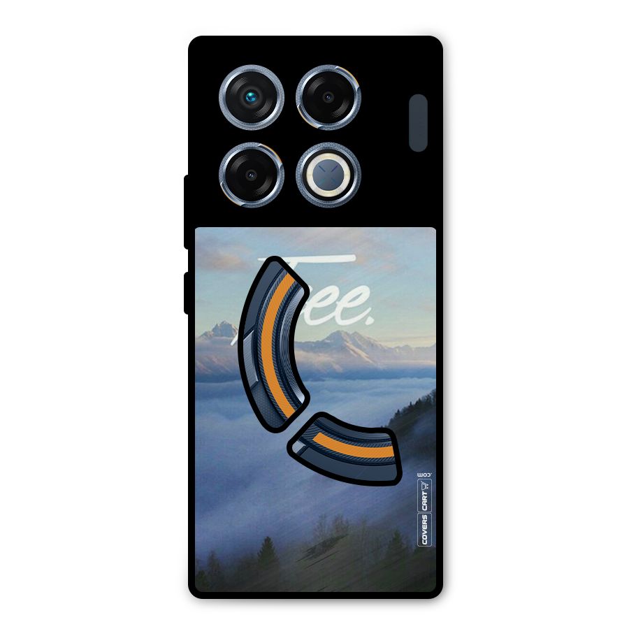 Cloudy Free Metal Back Case for Infinix GT 20 Pro