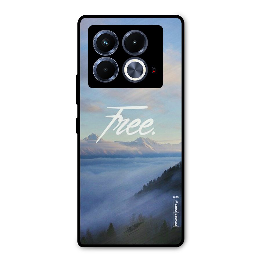 Cloudy Free Metal Back Case for Infinix Note 40 5G